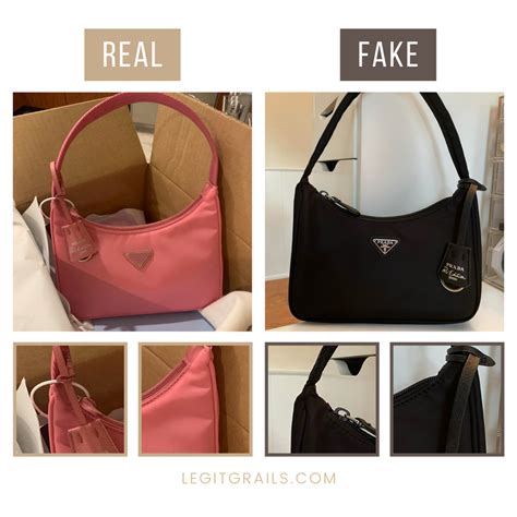 prada t shirt real vs fake|genuine prada purse.